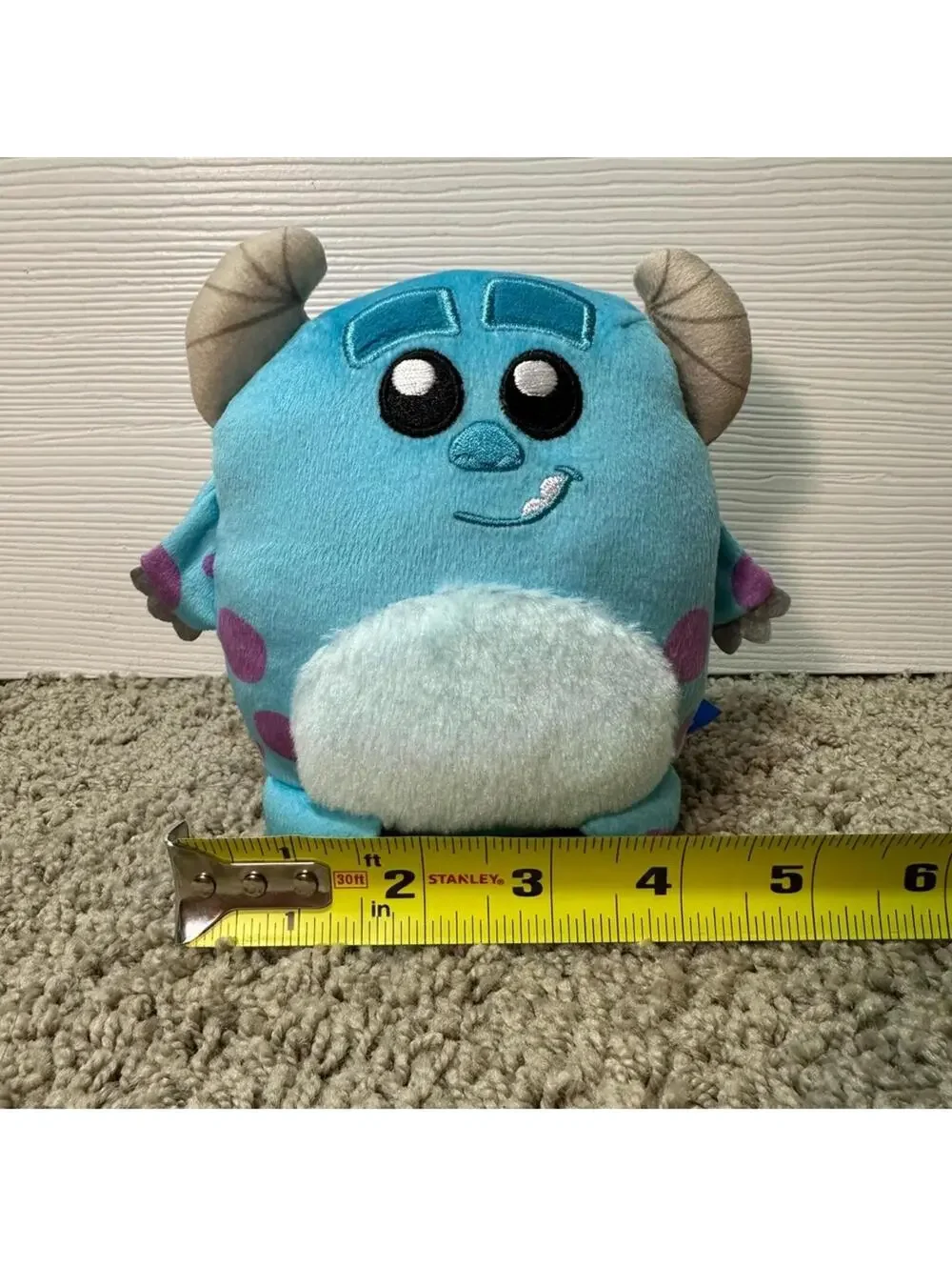 Disney Pixar Cuutopia Soft Mini 5” Plush Bundle - Sulley, Randall, Dory